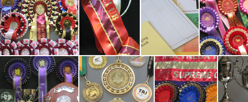 OUR ONE STOP SHOP FOR ALL YOUR ROSETTES SHOW NEEDS